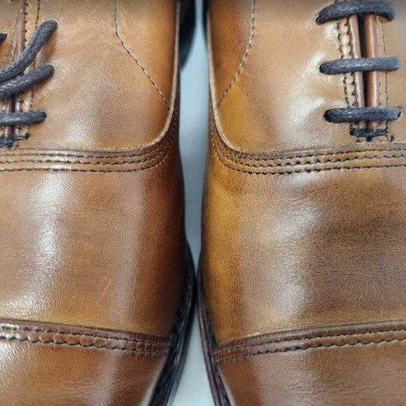 Men\'s 8 3E (X-Wide) Allen Edmonds Park Avenue oxfords in Walnut Brown 5956 main image 7